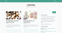 Desktop Screenshot of contoh.org