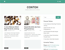 Tablet Screenshot of contoh.org